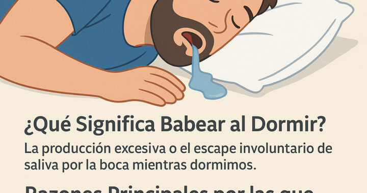 Babear al Dormir: Todo lo que Necesitas Saber sobre Este Fenómeno Común