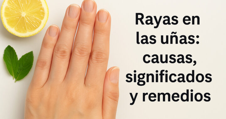 ¿Tienes Rayas en las Uñas? Su Significado Médico, Cultural y Espiritual, y Cómo Mejorarlas Naturalmente